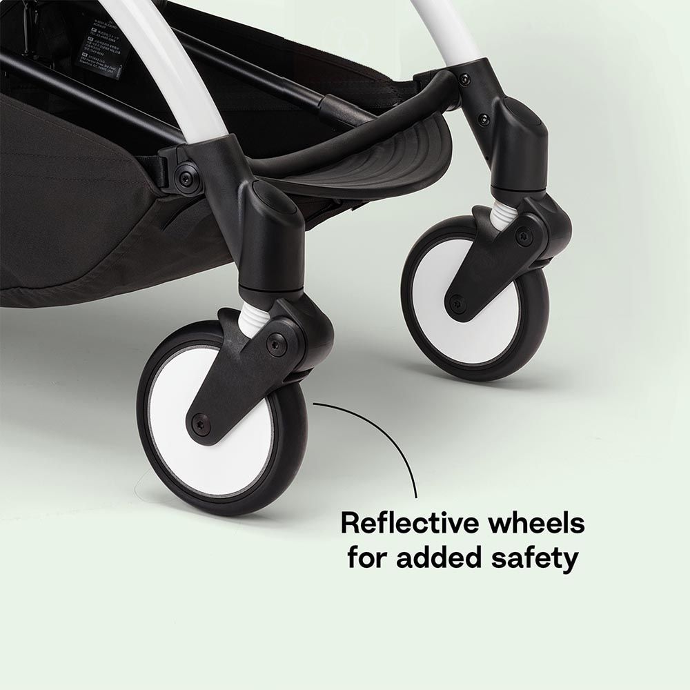 Stokke - Yoyo 3 Black Frame With Free 6+ Color Pack - Black