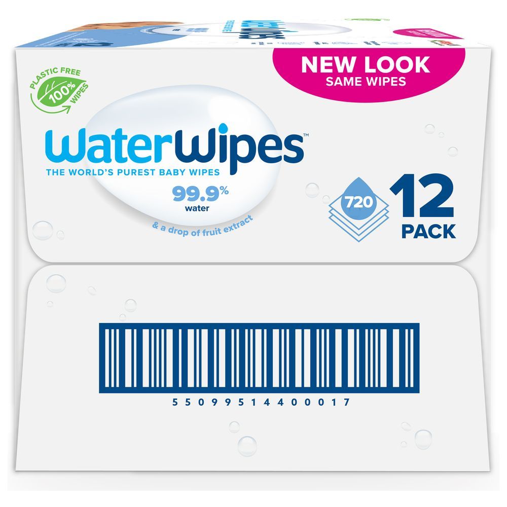 Waterwipes - Original Plastic Free Wet Wipes - 1440pcs