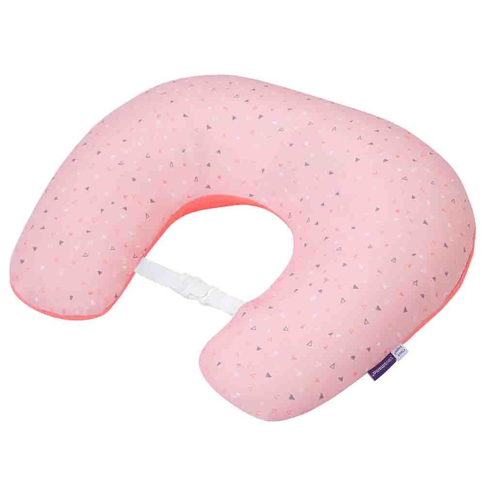 Clevamama - ClevaCushion Nursing Pillow & Baby Nest - Coral