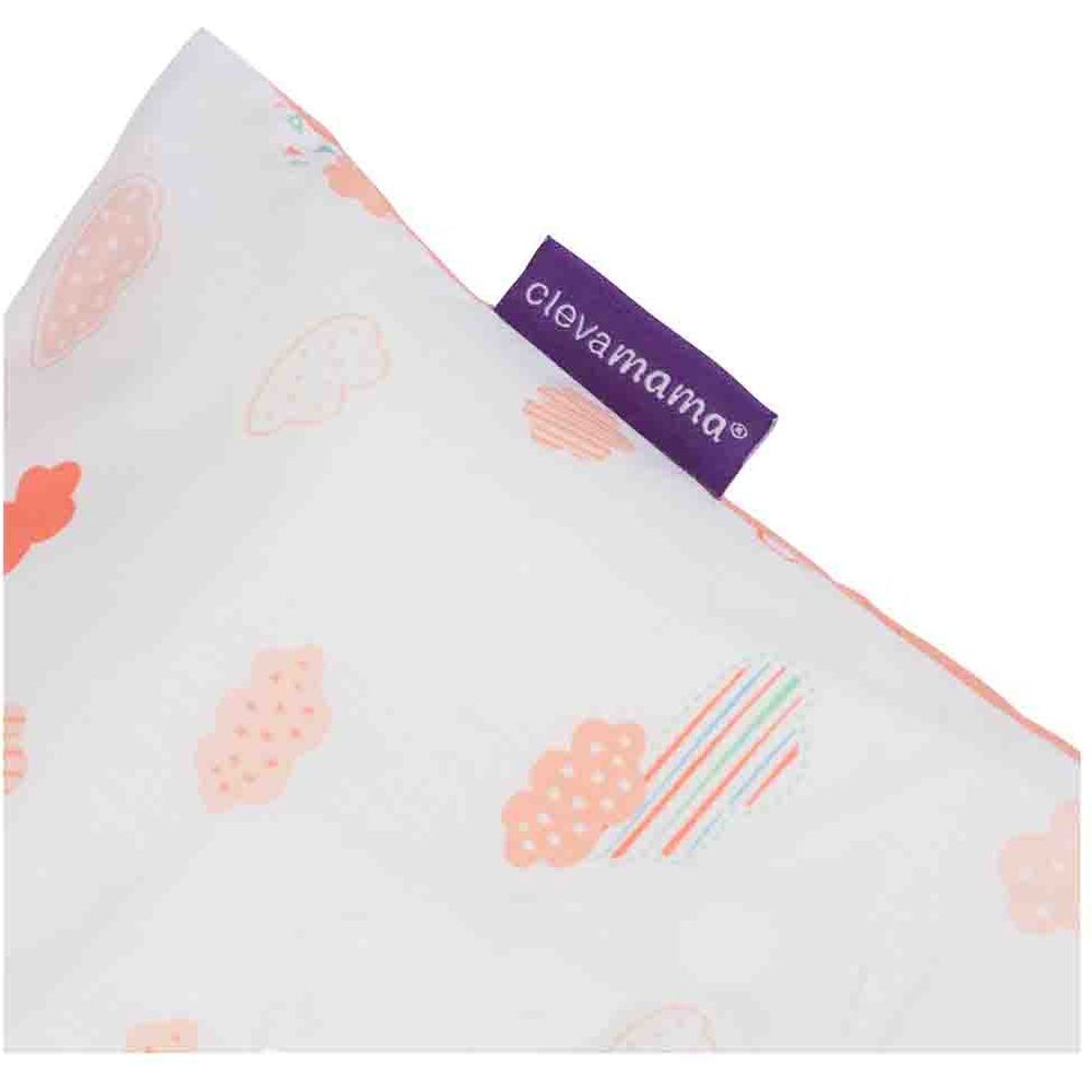 Clevamama - ClevaFoam Baby Pillow Case - Coral