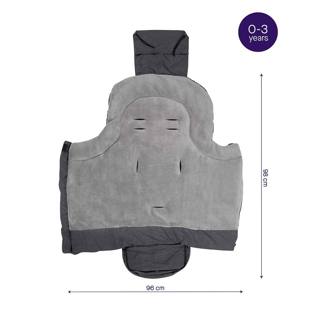 Clevamama - Universal Footmuff - Grey