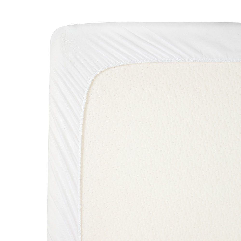 Clevamama - Brushed Fitted Waterproof Mattress Protector Cot