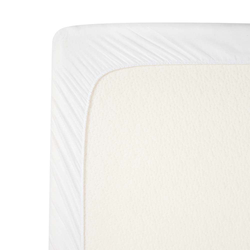 Clevamama - Brushed Fitted Waterproof Mattress Prot Cot Bed