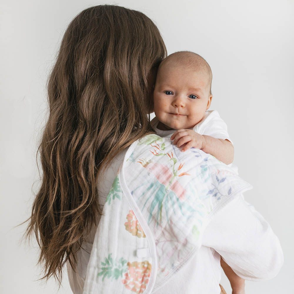 Aden + Anais - Sleeping Bag + Blanket + Burpy Bib - Tropicalia