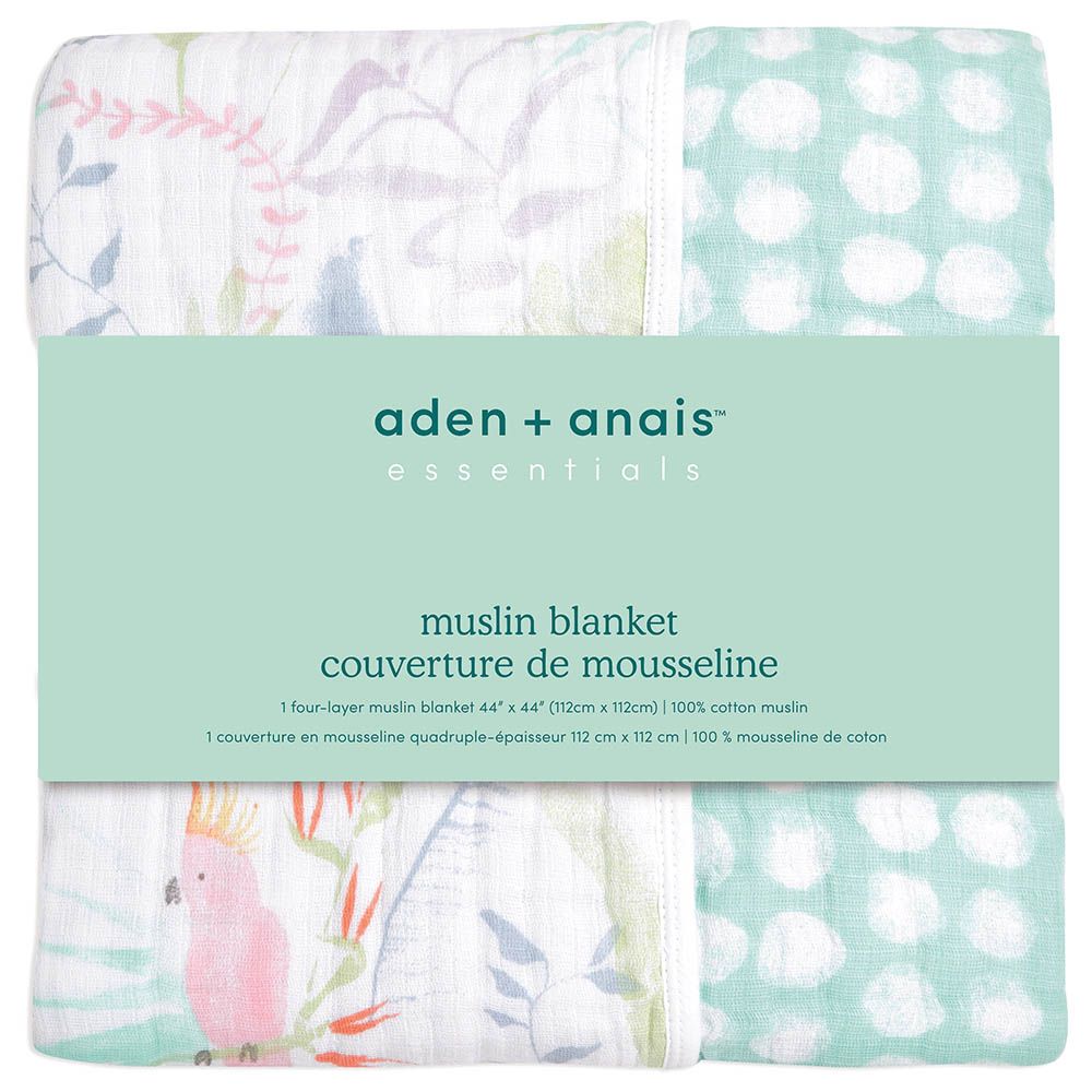 Aden + Anais - Sleeping Bag + Blanket + Burpy Bib - Tropicalia