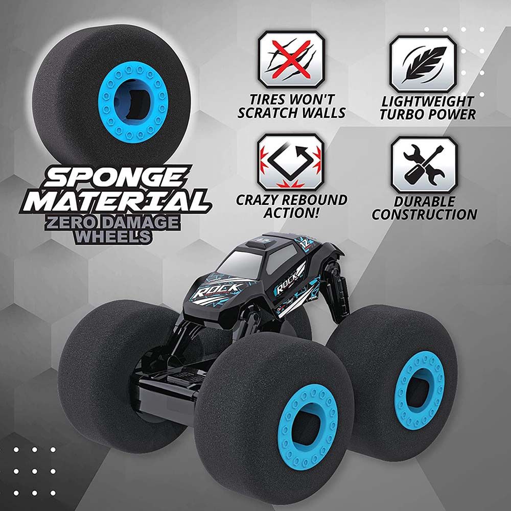 Fitto - Remote Control Stunt Car - Black