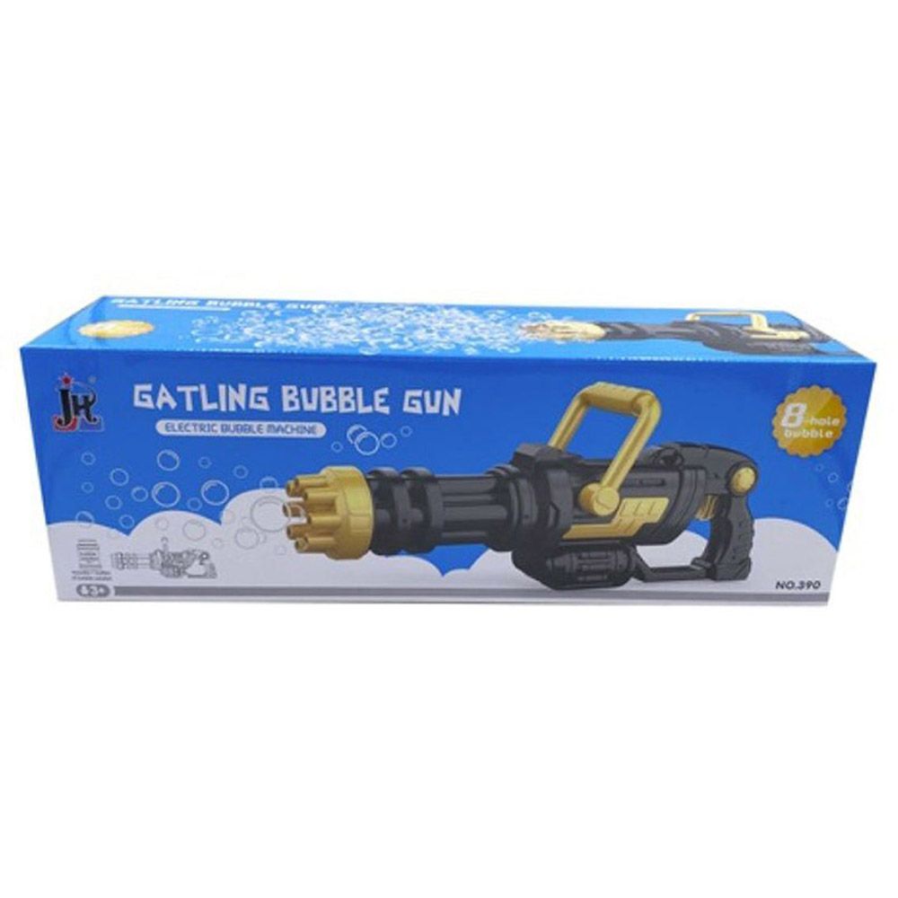 Fitto - Blower Cyclone Bubble Gun w/ 8 Holes - Gold