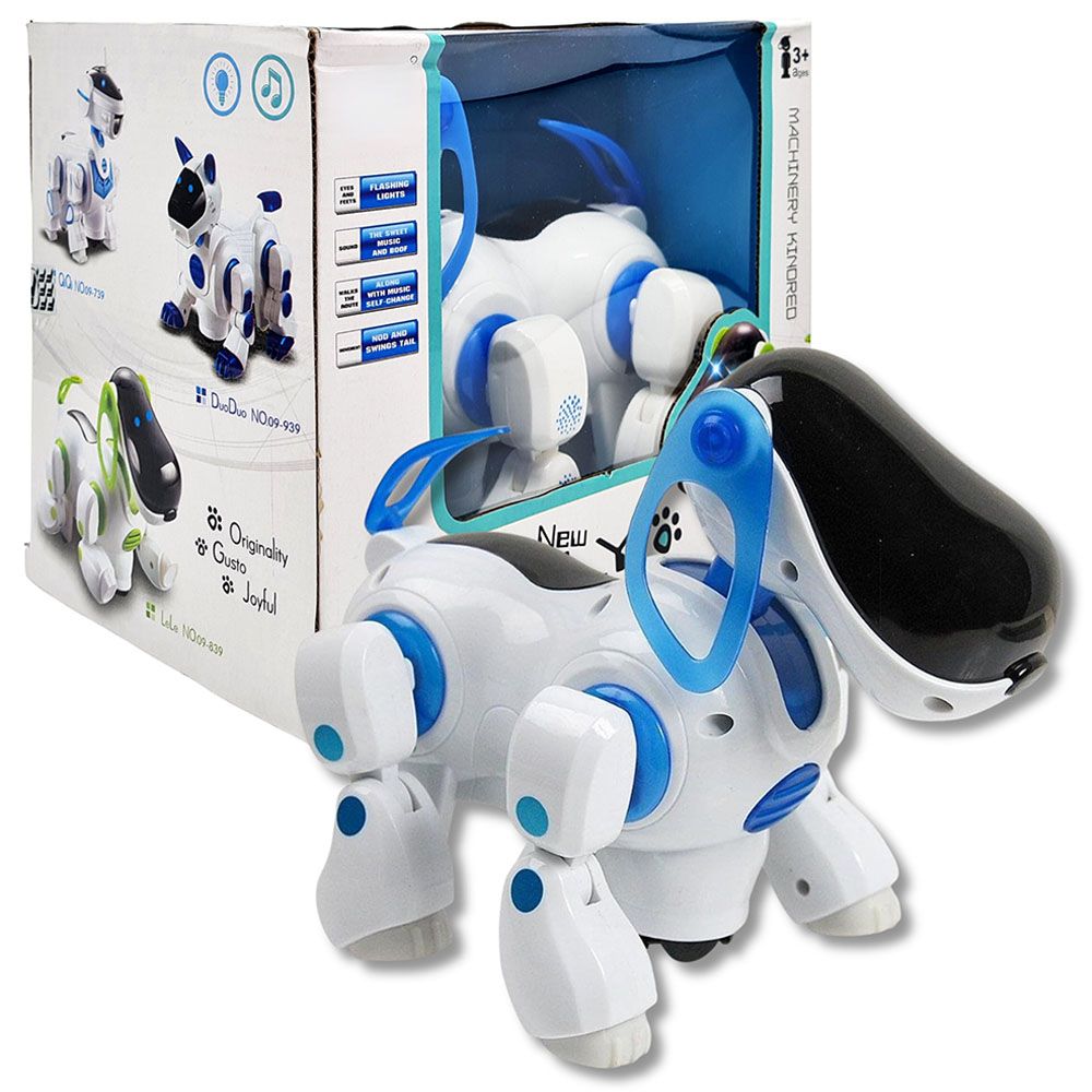 Fitto - Electric Robot Dog With Intelligent Sensors - White