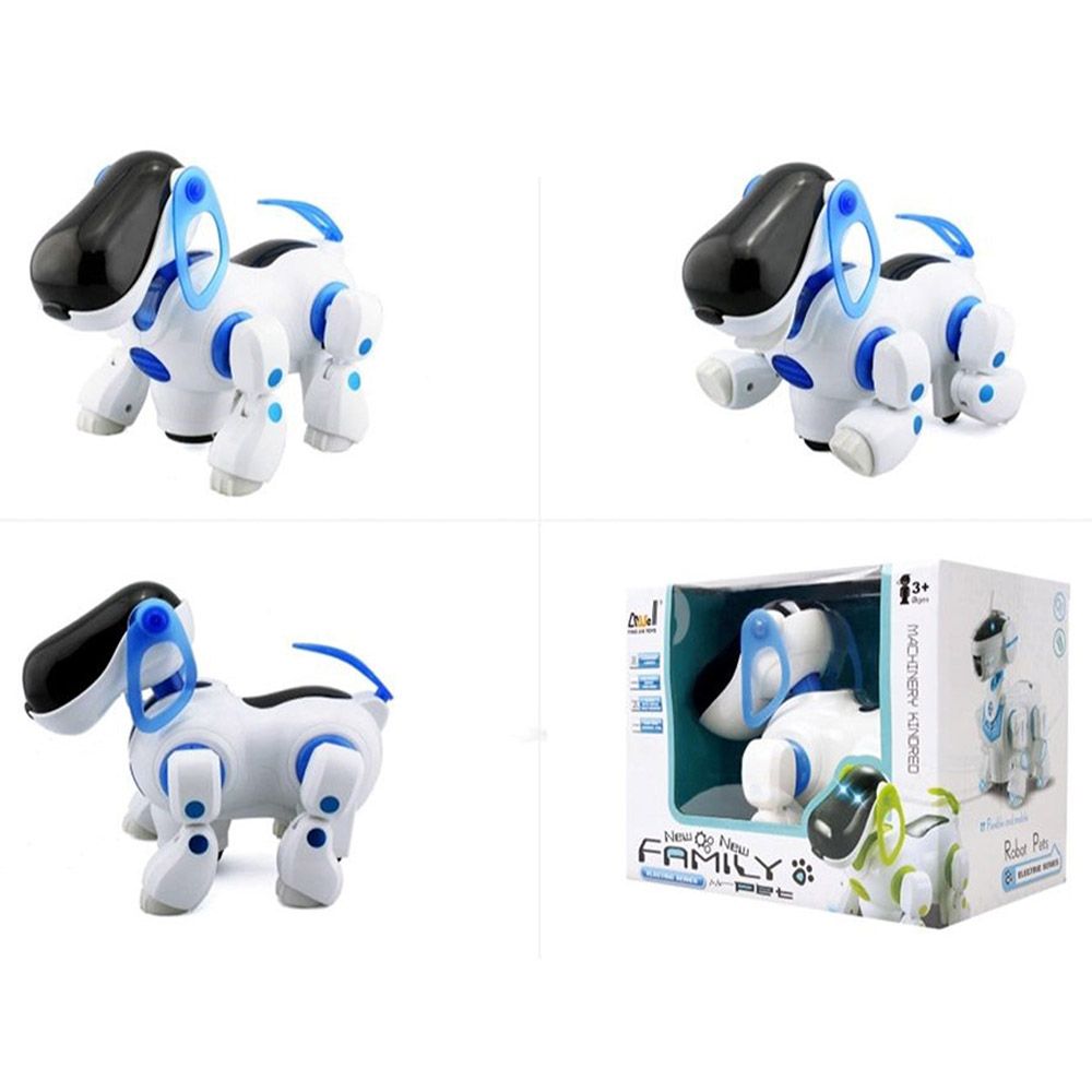 Fitto - Electric Robot Dog With Intelligent Sensors - White