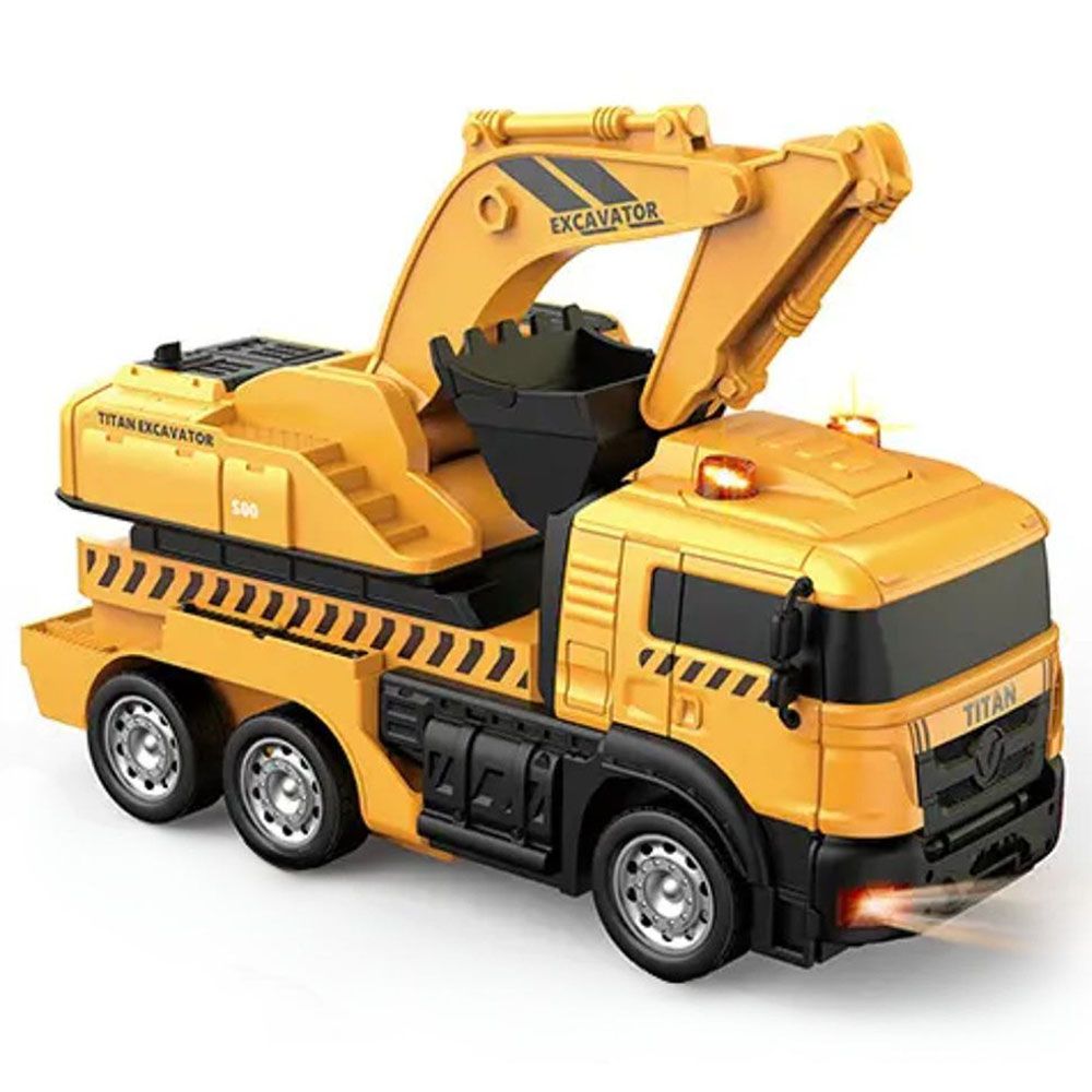 Fitto - Remote Control Excavator Toy Truck