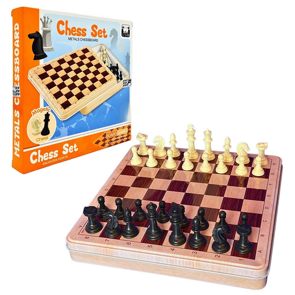 Fitto - Custom Luxury Chess Metal Box - Large