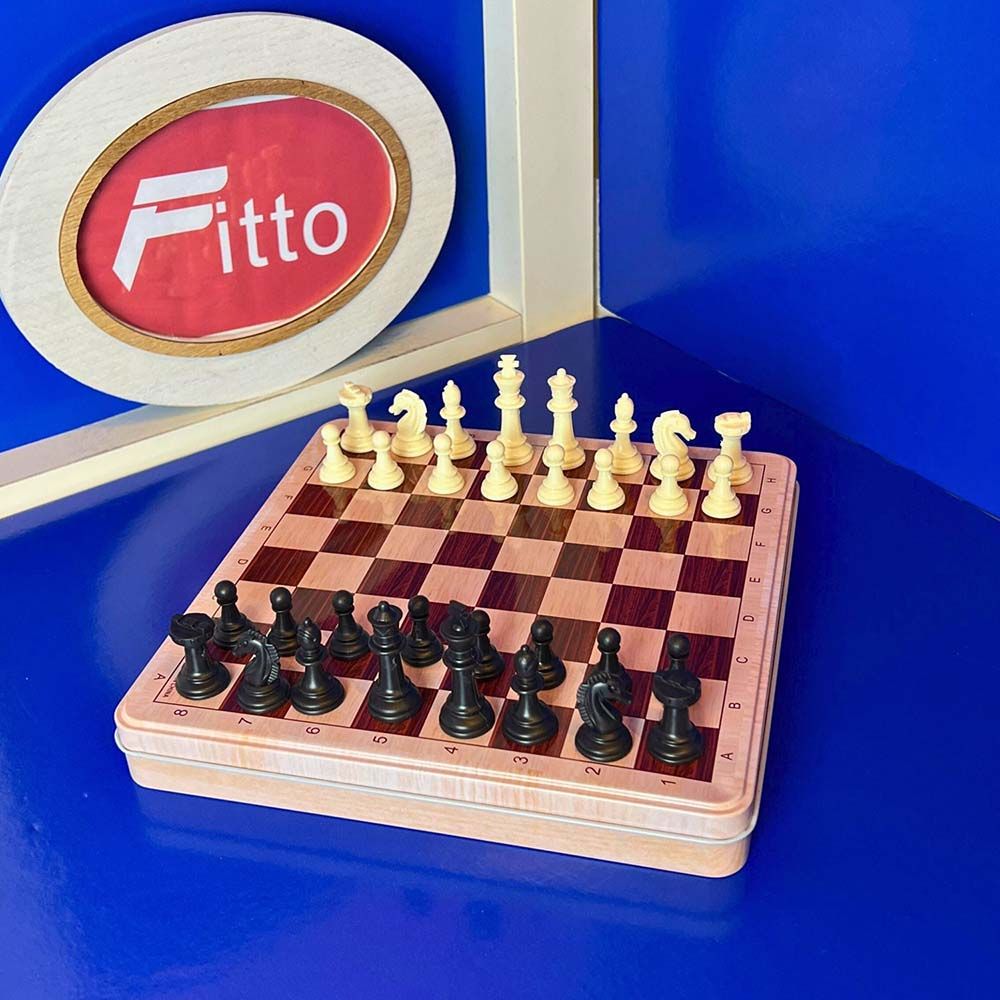 Fitto - Custom Luxury Chess Metal Box - Large