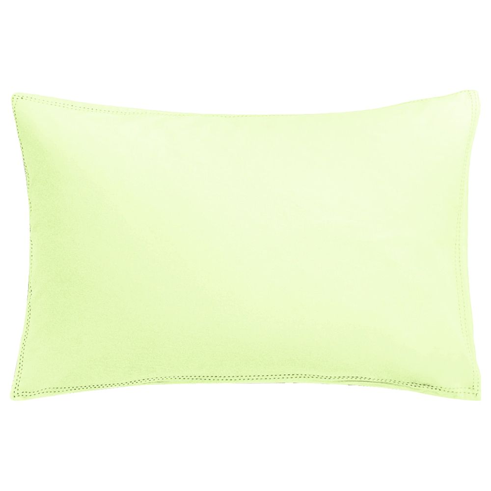 The Baby Atelier - 100% Organic Junior Pillow Cover - Lime Green