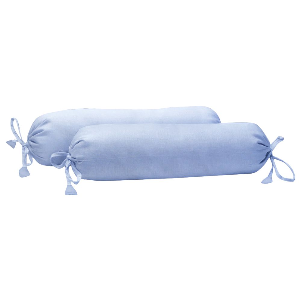 The Baby Atelier - Baby Bolster Cover Set - Light Blue