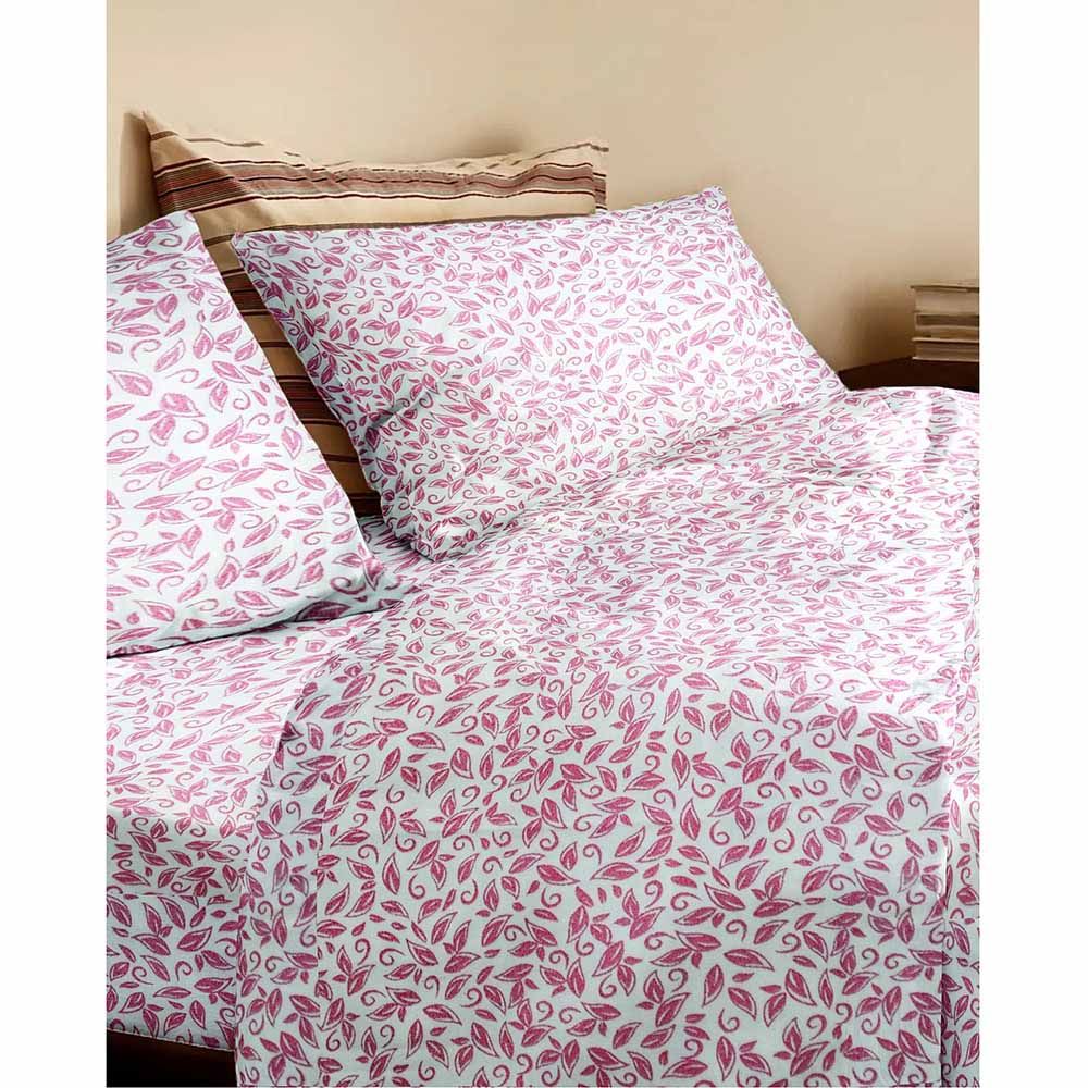 The Baby Atelier - 100% Organic Queen Duvet Cover - Red Flower