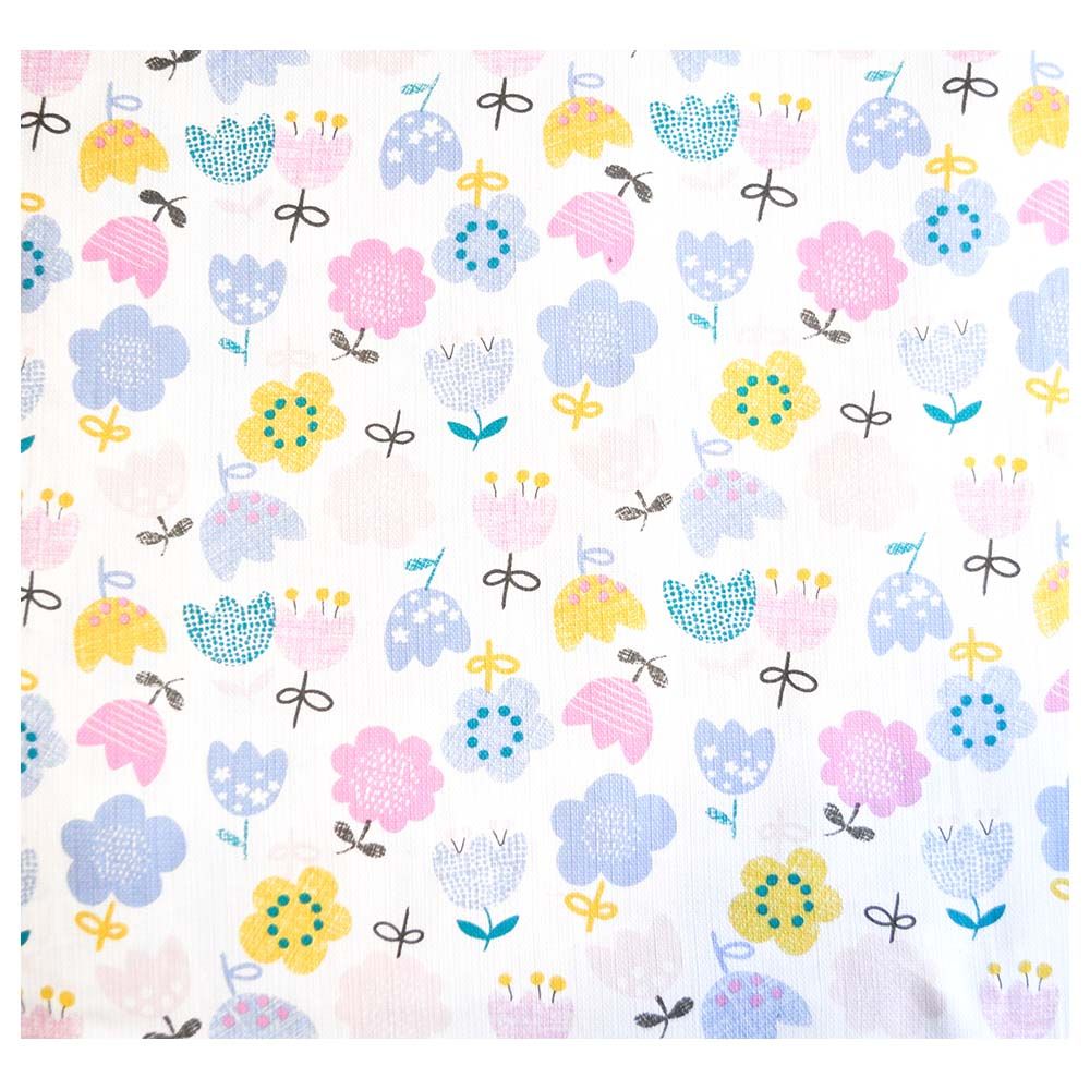 The Baby Atelier - Junior Bed Cover - Single - Whimsical Flowers