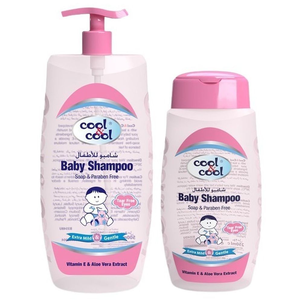 Cool&Cool - Baby Shampoo, 500ml + 250ml Free