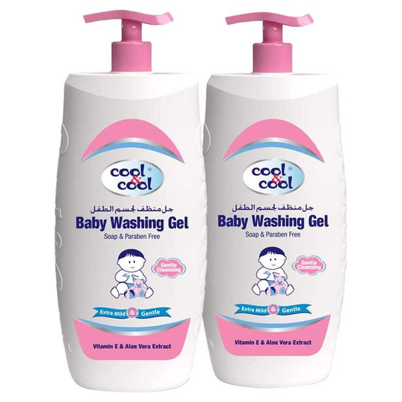 Cool & Cool - Baby Washing Gel - Pack Of 2 - 500Ml