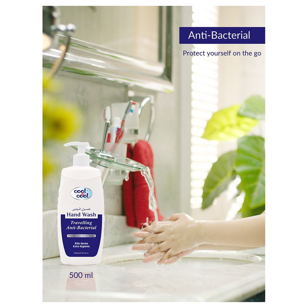 Cool & Cool - Anti-Bacterial Hand Wash Travelling 500ml x2