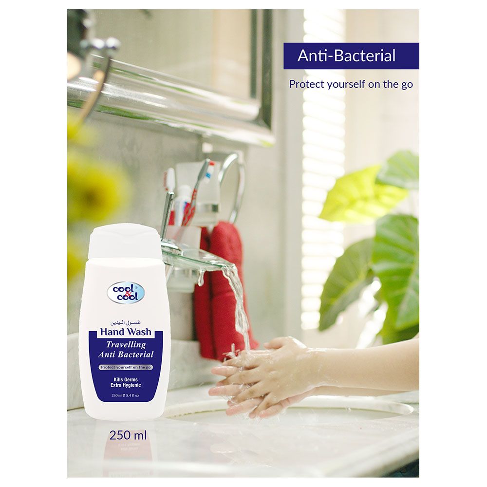 Cool & Cool - Anti-Bacterial Hand Wash Travelling 250ml x6