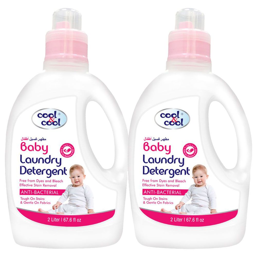 Cool & Cool - Baby Laundry Detergent 2L - Pack Of 2