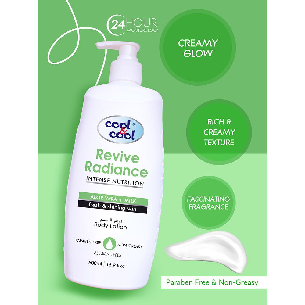 Cool & Cool - Body Lotion Revive Radiance - 500ml