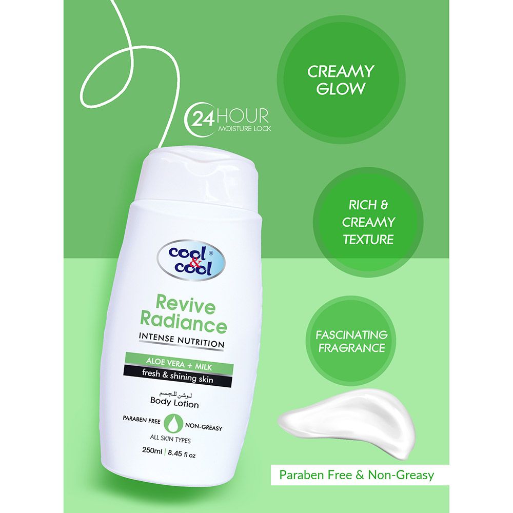 Cool & Cool - Body Lotion Revive Radiance - 250ml