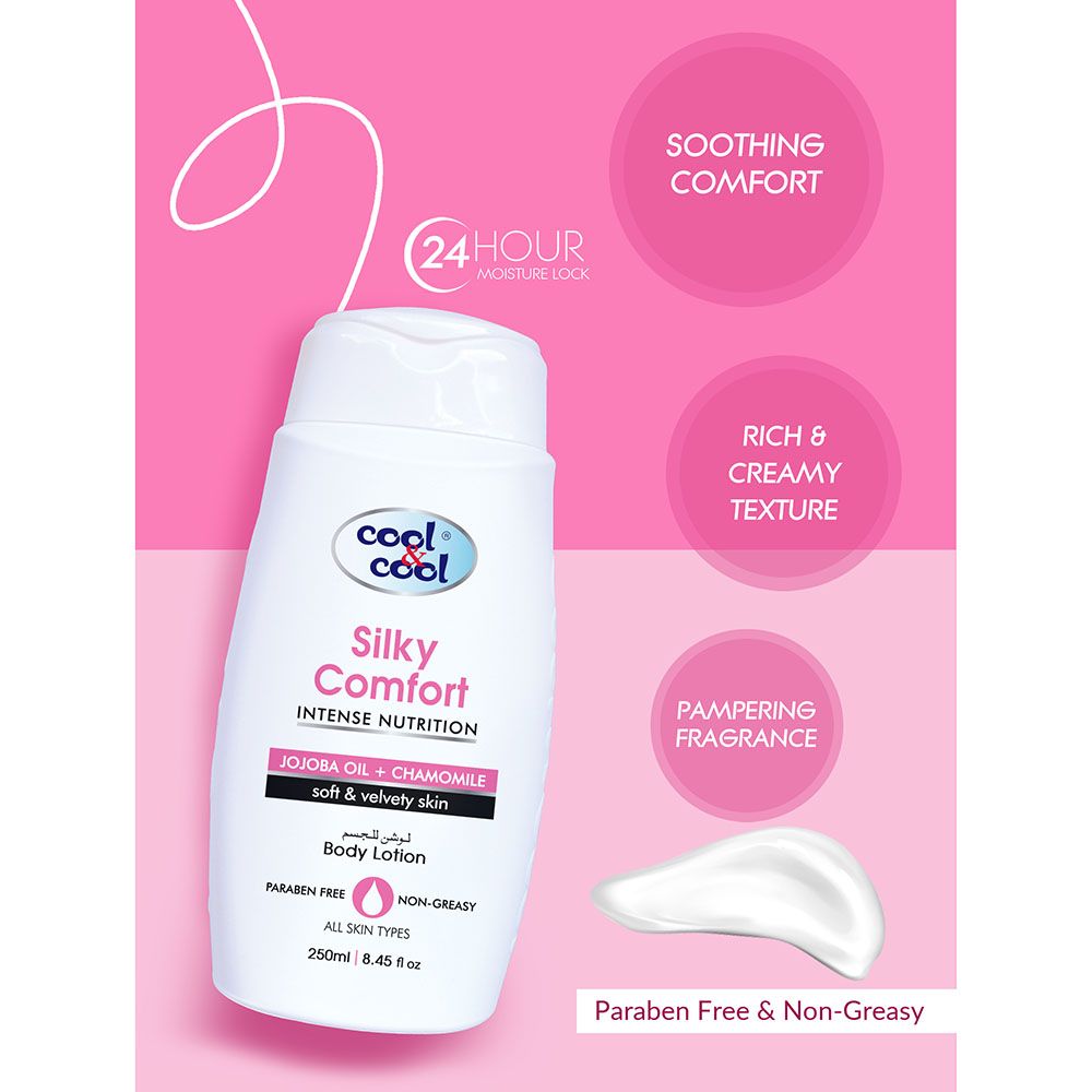 Cool & Cool - Body Lotion Silky Comfort - 250ml