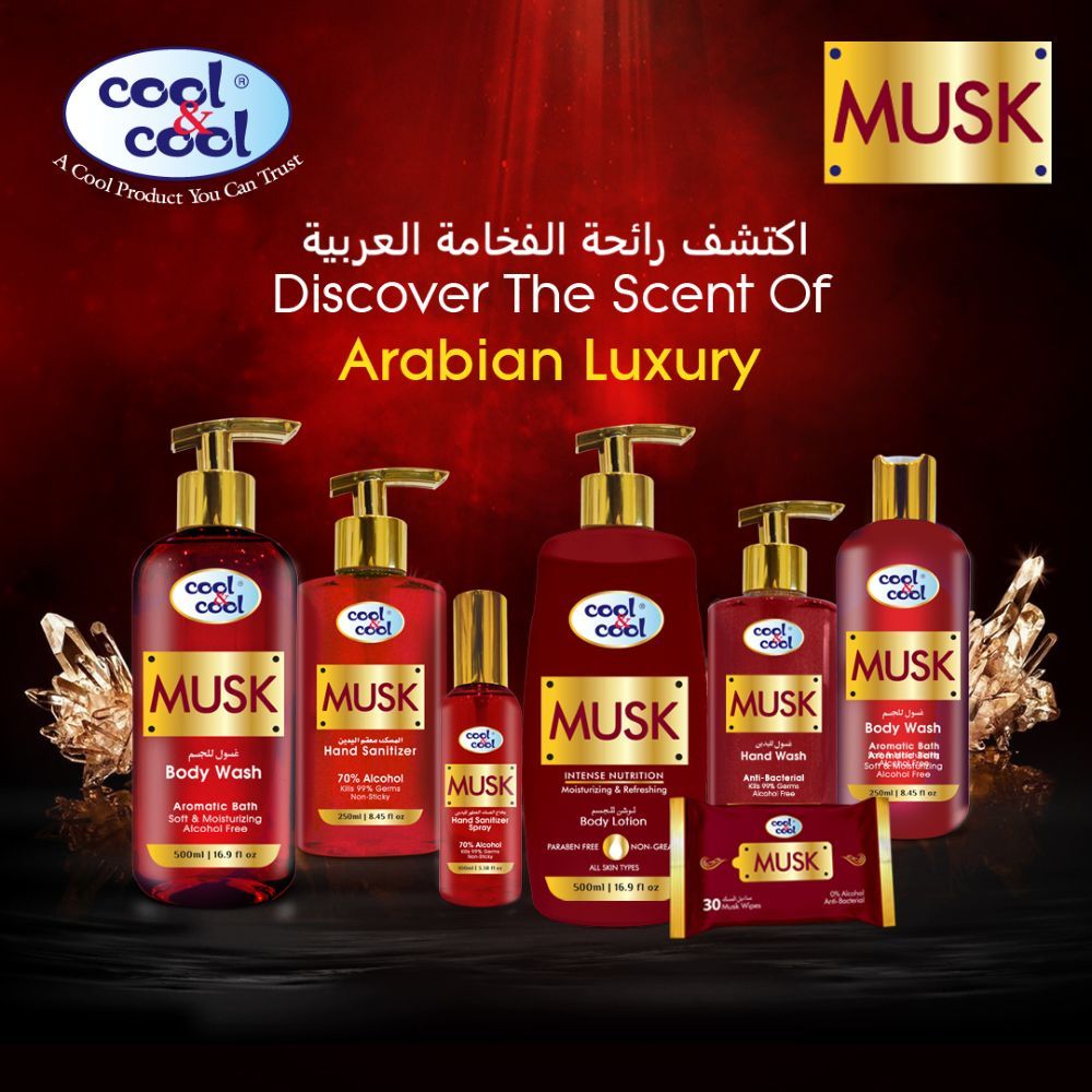 Cool & Cool - Musk Body Lotion 500ml