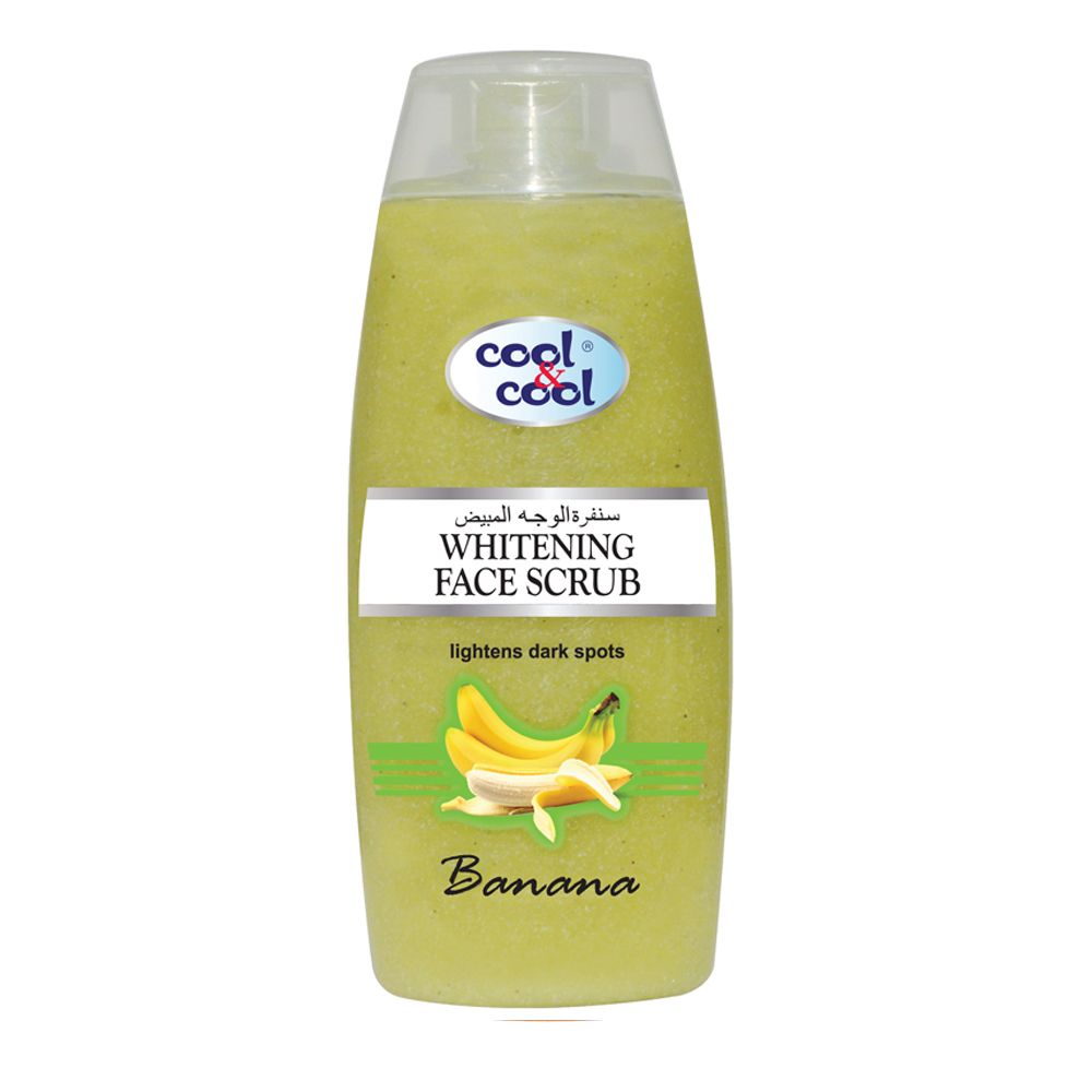 Cool & Cool - Whitening Face Scrub 200ml - Banana