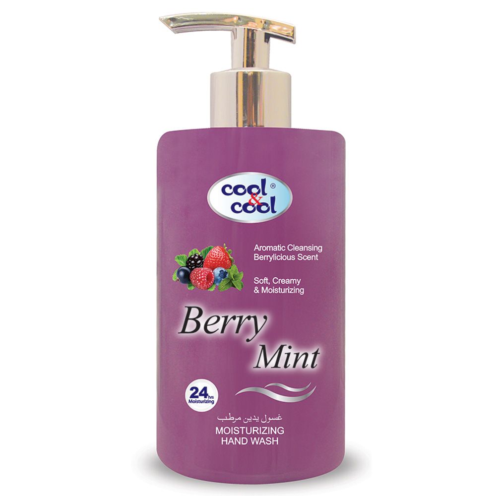 Cool & Cool - Hand Wash Berry Mint 500ml