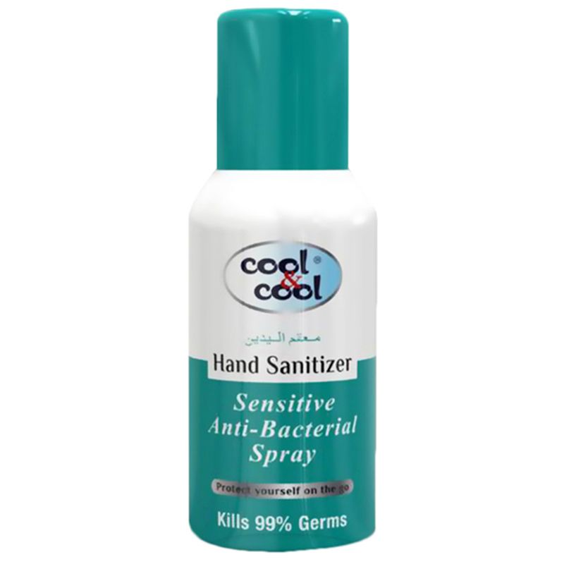 Cool & Cool Hand Sanitizer Sensitive Spray 120ml