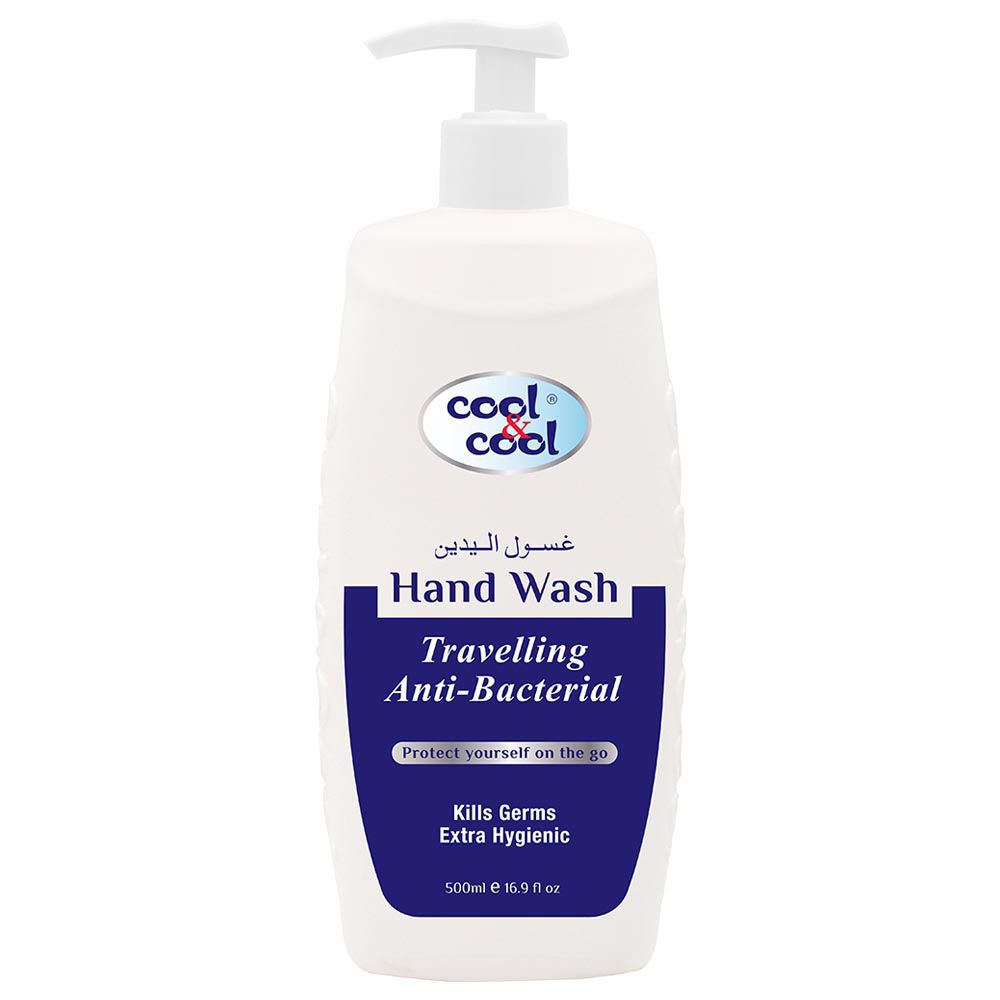 Cool & Cool Travelling Hand Wash 500ml - Anti-Bacterial