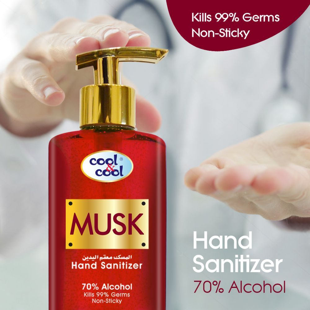 Cool & Cool - Hand Sanitizer Musk 250ml