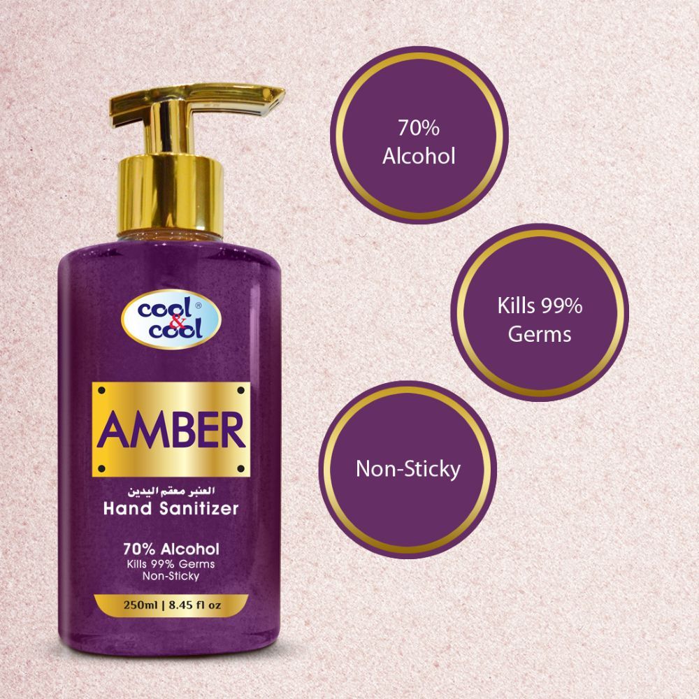 Cool & Cool - Hand Sanitizer Amber 250ml