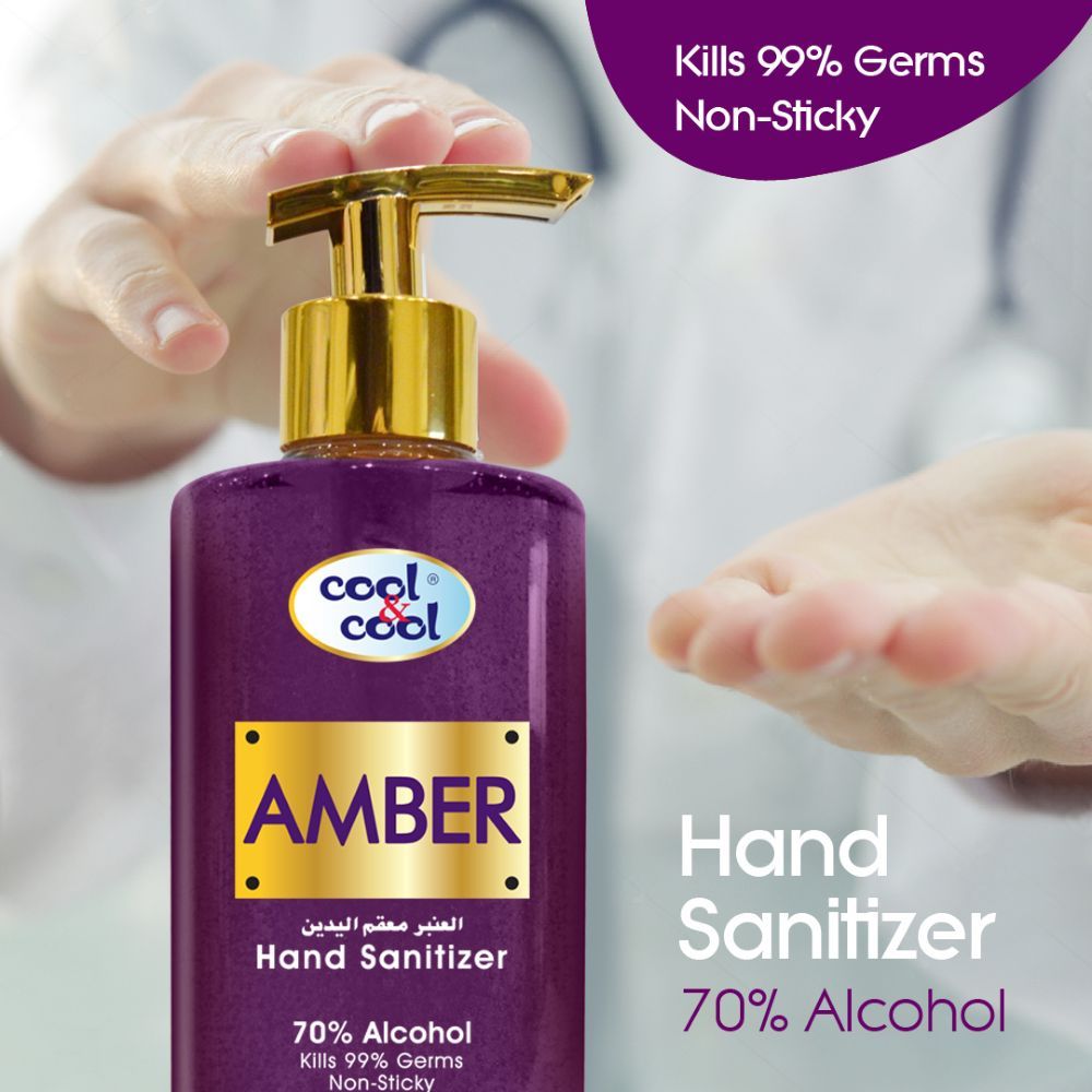 Cool & Cool - Hand Sanitizer Amber 250ml