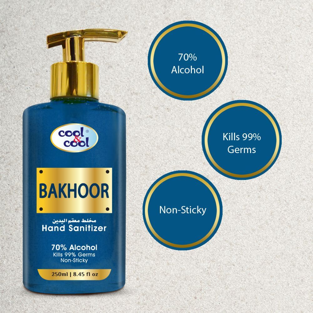 Cool & Cool - Hand Sanitizer Bakhoor 250ml