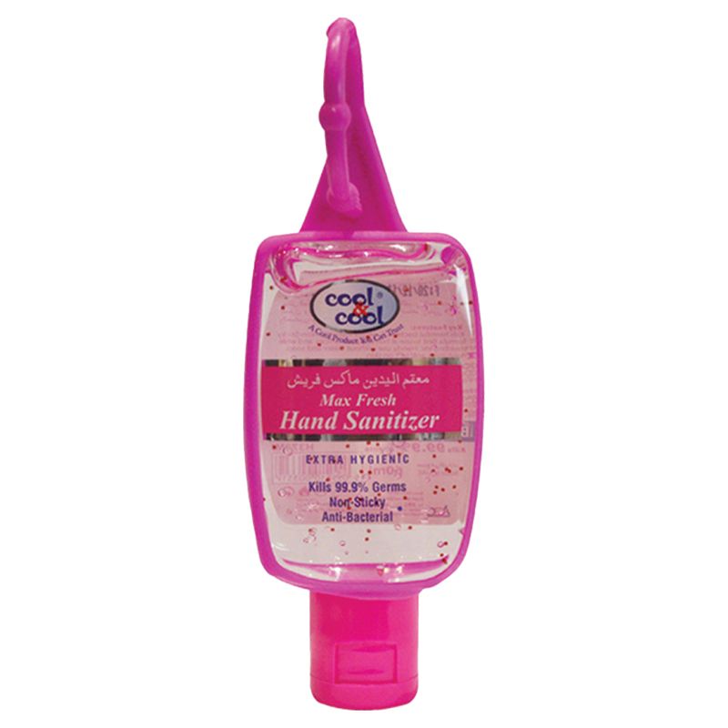 Cool & Cool - Max Fresh Hand Sanitizer + Silicon Jacket 60ml