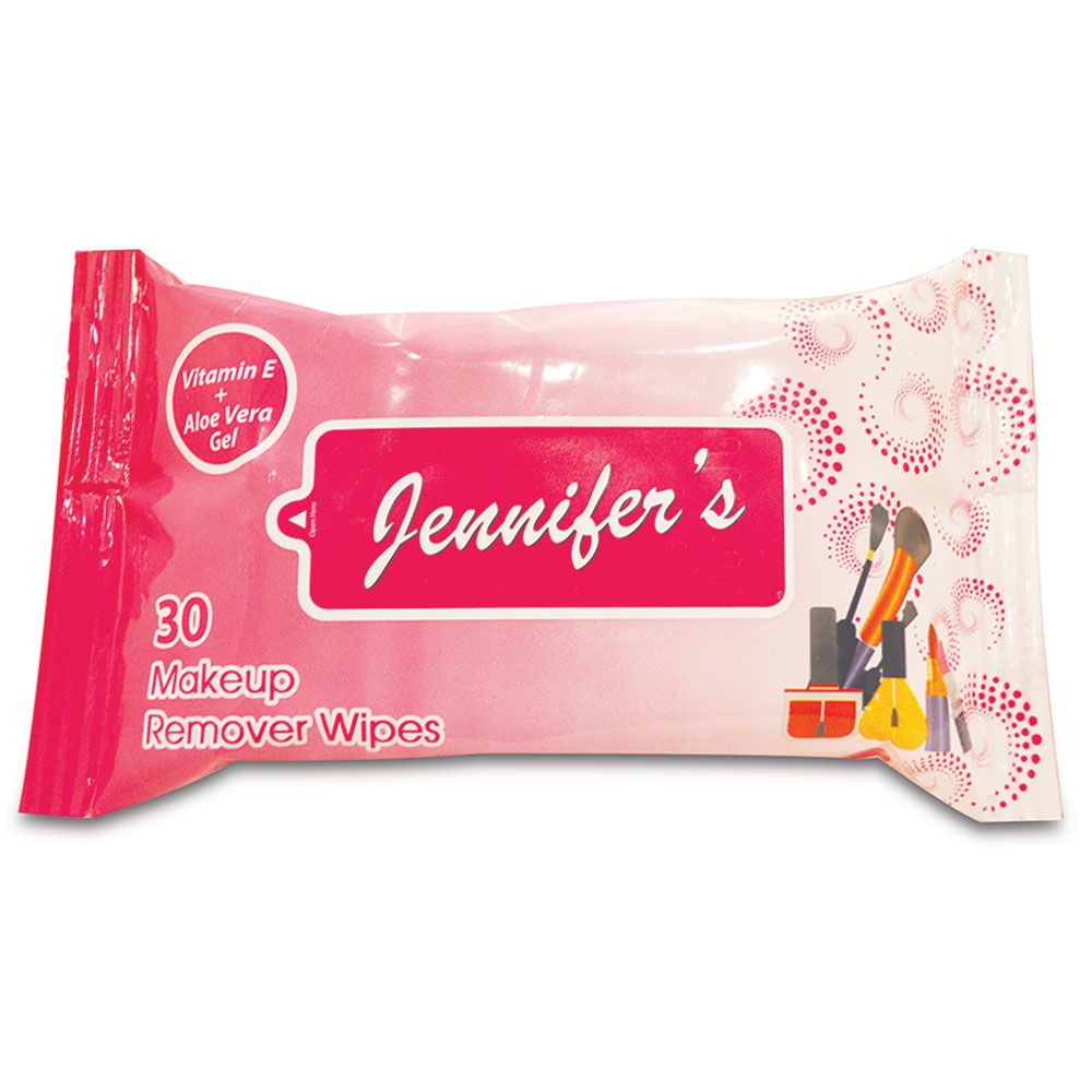 Jennifer's - Make-Up Remover Wipes 30's