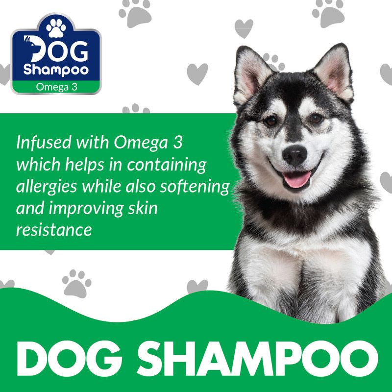 Doctor Pet Dog Shampoo 400ML – Omega-3, Gentle