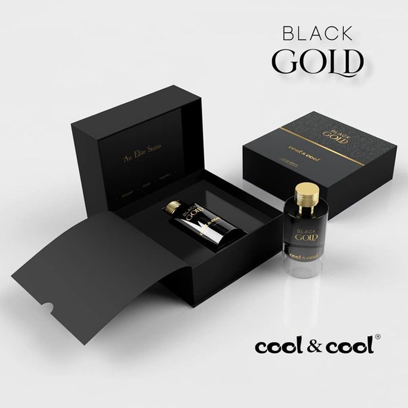 Cool & Cool - Black Gold Perfume - 100Ml