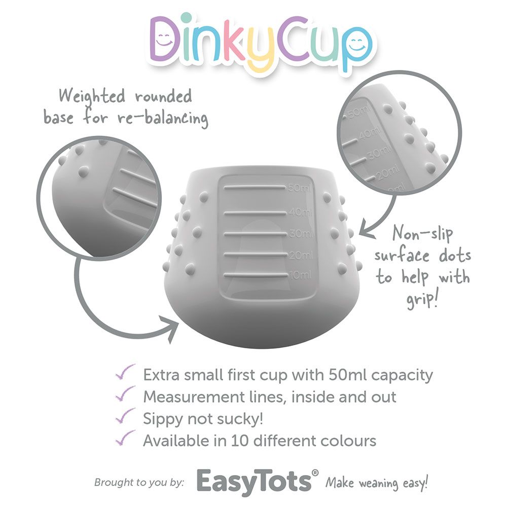 EasyTots - Dinky Cup - Cool Grey