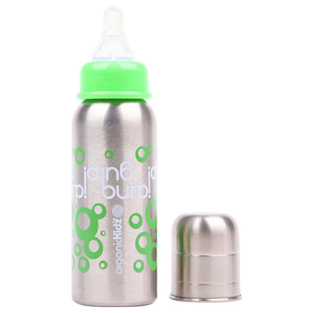 OrganicKidz - Narrow Necked Bottle - Burpy - 210ml