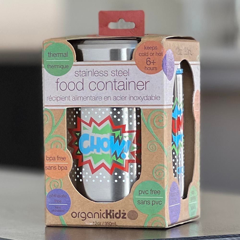 OrganicKidz - Thermal Food Container - Bam - 350ml