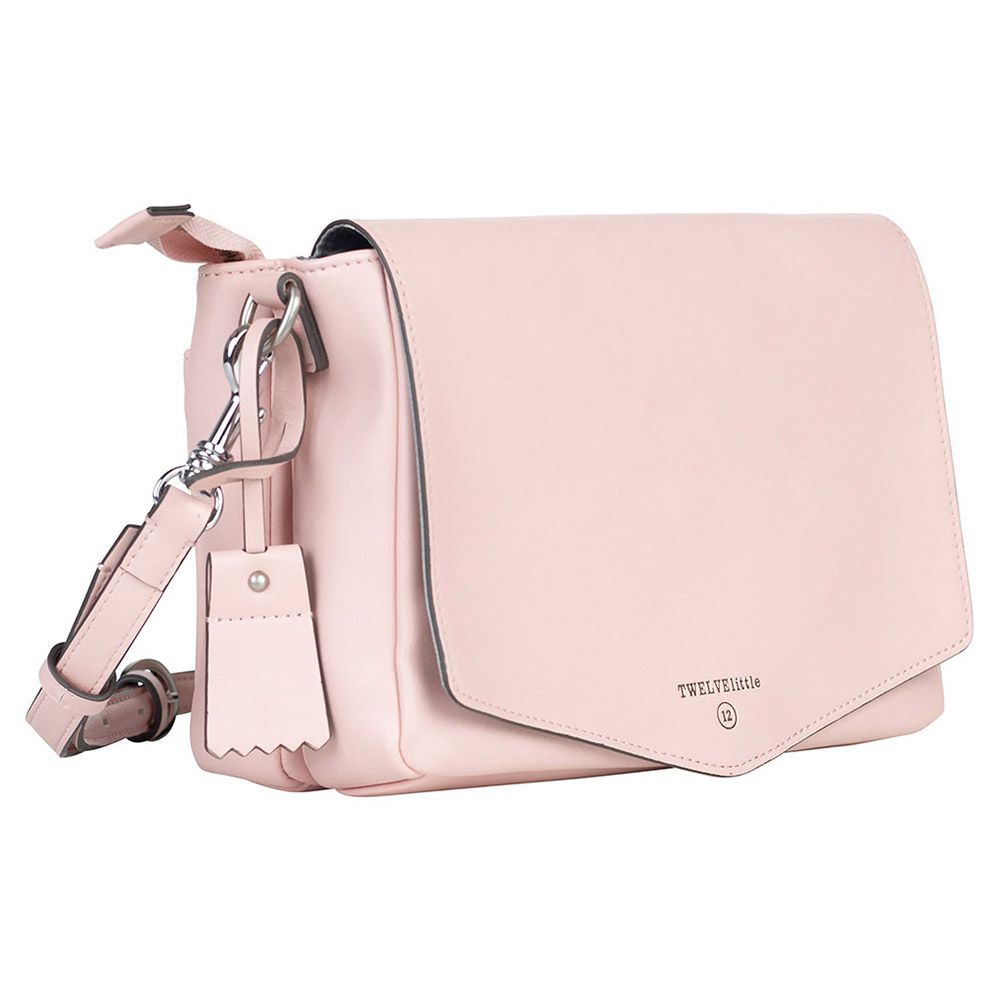 TWELVElittle - Peek A Boo Crossbody Diaper Clutch - Blush Pink