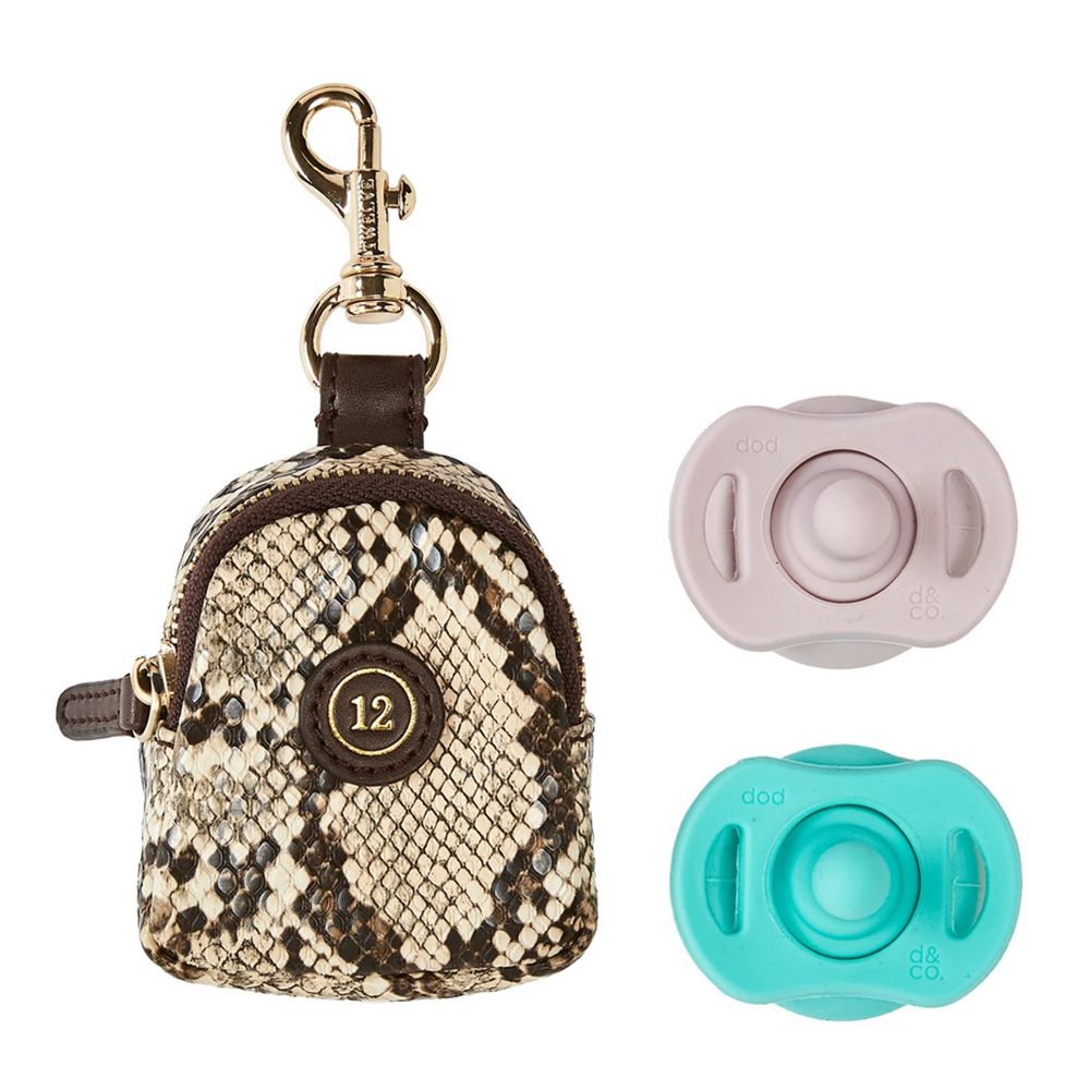 TWELVElittle - Pacifier Charm/Air Pod Case-Snake