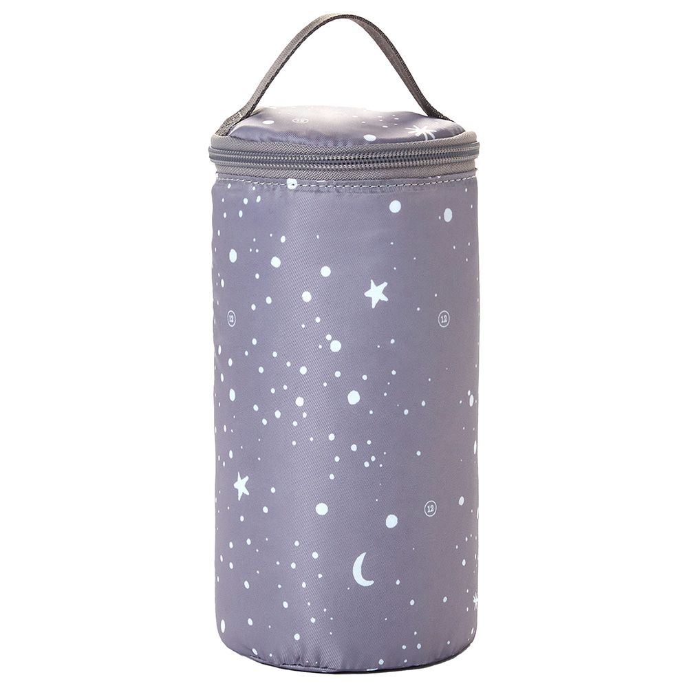 TWELVElittle - Travel Insulated Bottle Pouch-Star Grey