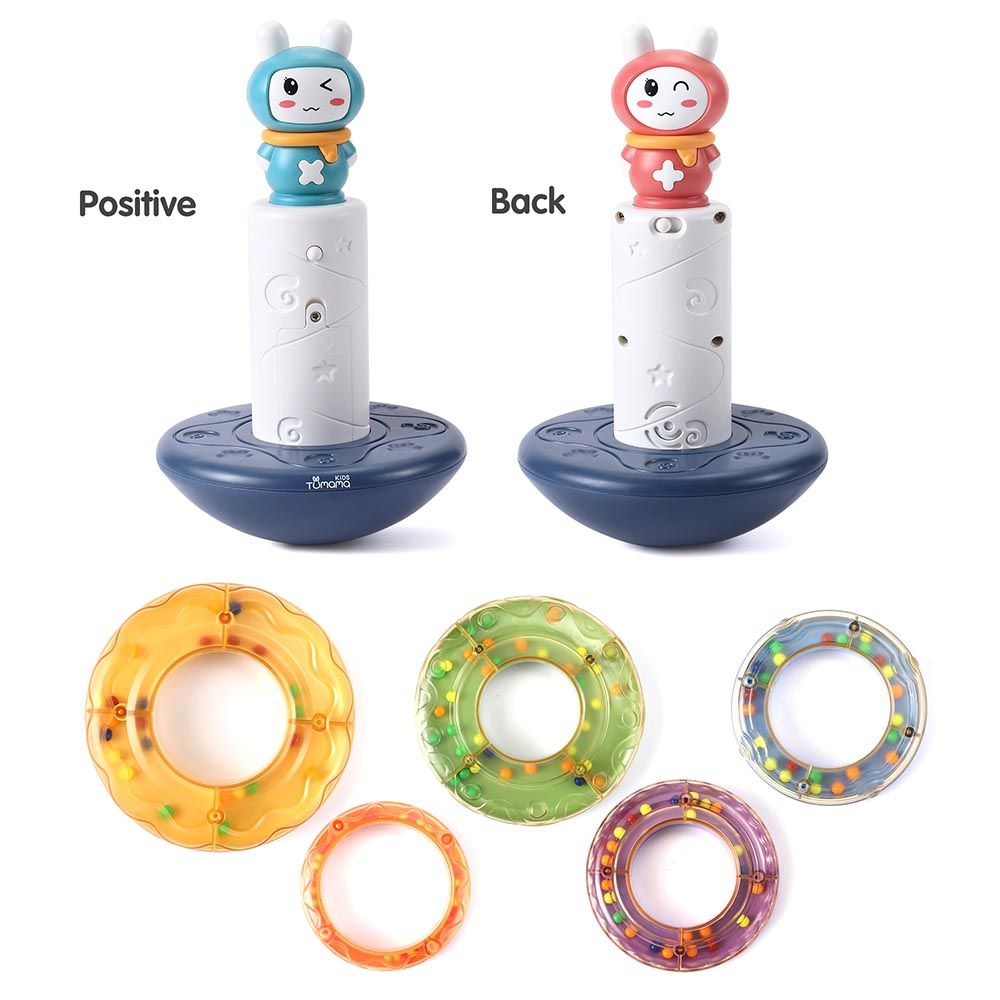 Tumama - Roly-Poly Stacking Rings Tower Tumbler Toy