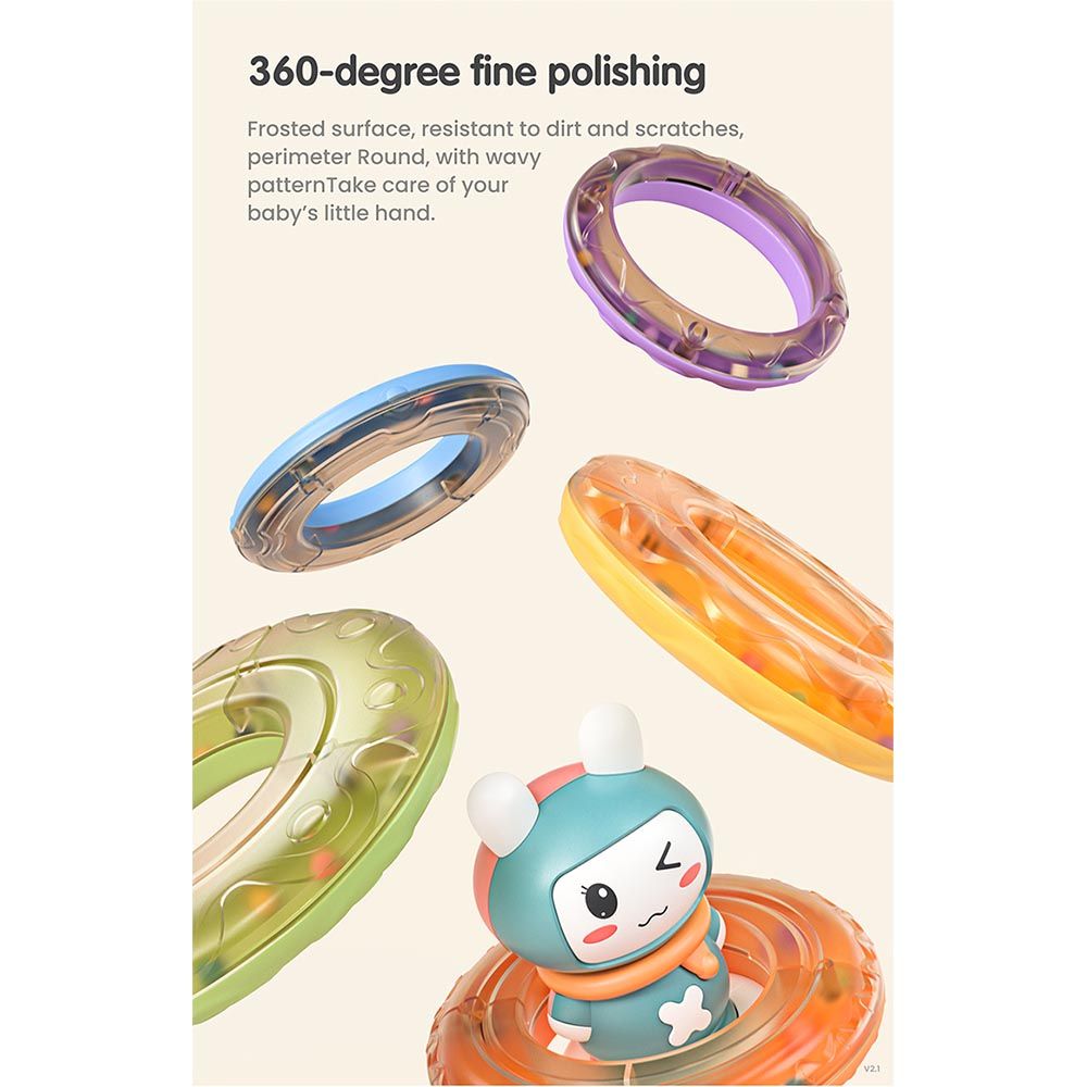 Tumama - Roly-Poly Stacking Rings Tower Tumbler Toy