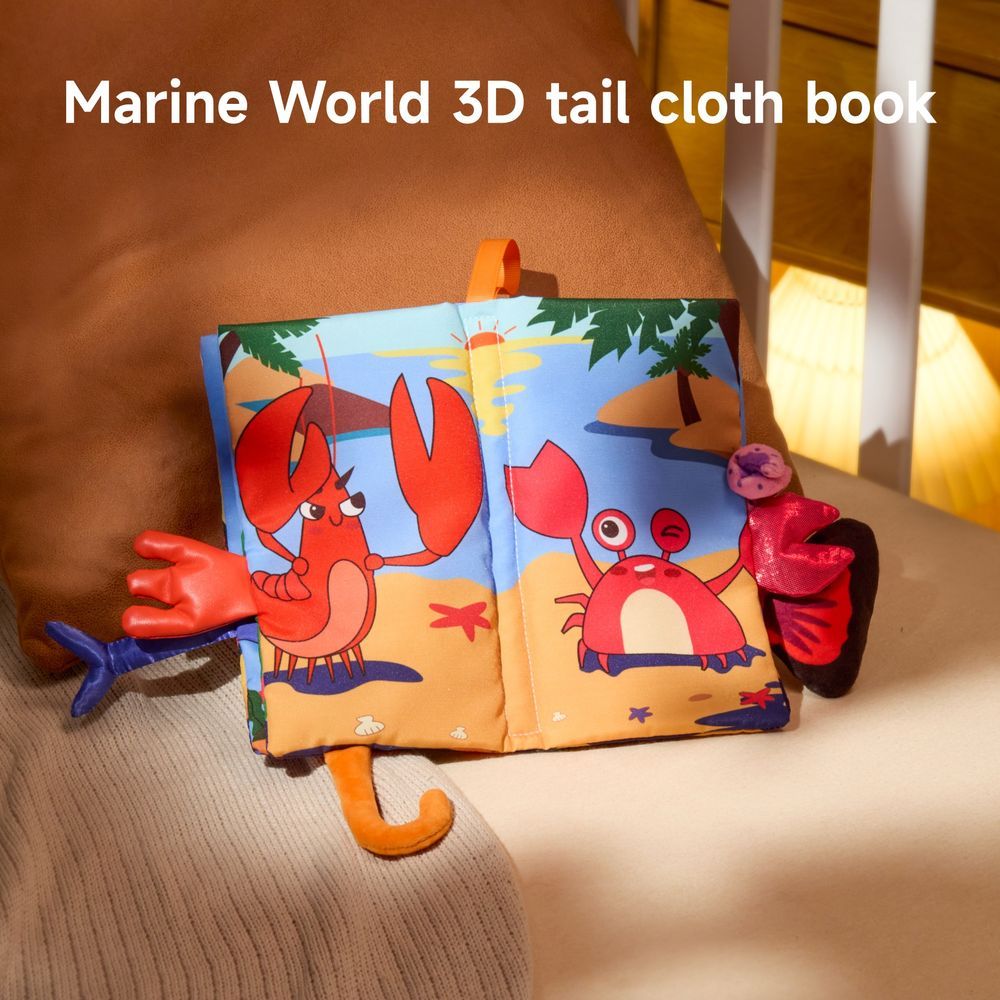 Tumama - Kids Tail Cloth Book - Marine Life